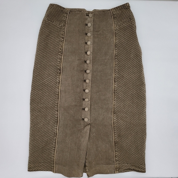 millard fillmore Dresses & Skirts - Millard Fillmore VTG Pencil Skirt Sz 26 Bohemian